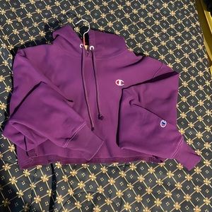 Cropped women’s champion hoodie size small